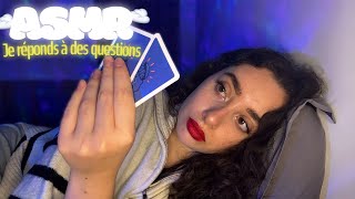 🌙 ASMR FRANÇAIS  DISCUSSIONS SUR LOREILLER ☁️ je réponds à des questions proche du micro [upl. by Nordek472]