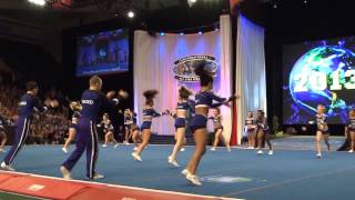 2013 Worlds Finals California All Stars SMOED  Front Row [upl. by Amadis]