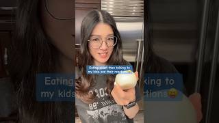 Eating onions and talking to my kids see their reactions 😝 funnyvideo comedy reaction humor [upl. by Hacker]