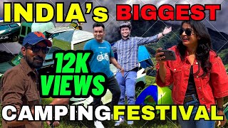 ⁠Biggest camping festival Ghumakkadbugz biggestcampingfestival20 [upl. by Ahsita]