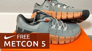 Unboxing Nike Free Metcon 5  On Feet Look [upl. by Noroj666]