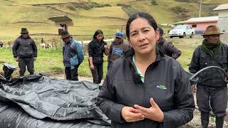 Entrega de biodigestores para elaboración de fertilizantes [upl. by Anot]