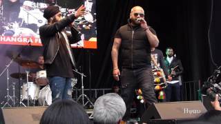 Zora Randhawa  Fateh Doe  En Karma Band live  City of Bhangra Festival Vancouver 2017  vibc [upl. by Attalie]