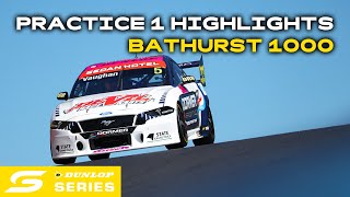 Practice 1 Highlights  Repco Bathurst 1000  2024 Dunlop Series [upl. by Eladnwahs862]