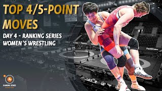 Top 45point moves of Day 4 from the Zagreb Open Ranking Series  Womens wrestling WrestleZagreb [upl. by Iel131]