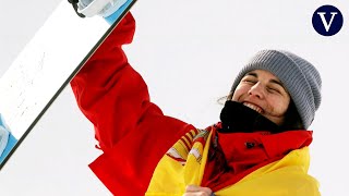 Queralt Castellet gana una plata para España en halfpipe [upl. by Mylo265]