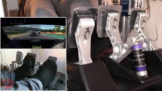 IN ACTION AWESOME DIY Thrustmaster TLCM Brake Mod upgrade [upl. by Soisinoid]