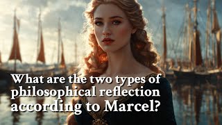 What are the two types of philosophical reflection according to Marcel  Philosophy [upl. by Lisa]