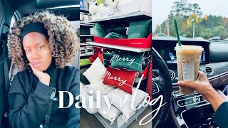 VLOG  CHRISTMAS DECOR SHOPPING  GOD IS GOOD  MORE [upl. by Najram]