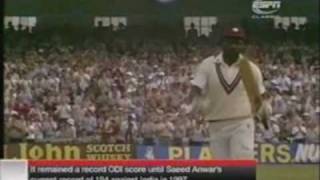 Greatest ODI Innings Ever By Viv Richards189 Part 1 [upl. by Sevik762]