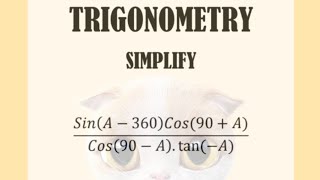 A trigonometric reduction problem solved cofunctions sin cos tan grade12 alevel dbe ncert [upl. by Zoara]