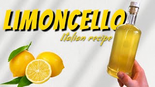 Limoncello by ITALIAN RECIPE  Limoncello Cocktail [upl. by Innavoj]