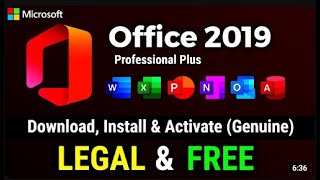 Office 2019  How to Download And Install Office 2019 Pro Plus Official Download Link [upl. by Arrotal107]