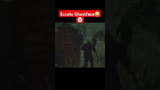 Eccolo Ghostface😂👻 dbd dbdkiller jumpscare scream ghostface humor funny fun scary shorts [upl. by Shifrah]