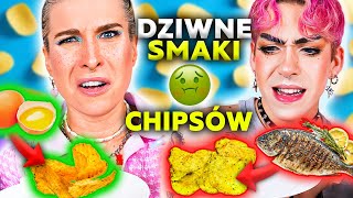 KTO ZGADNIE SMAK CHIPSÓW WYGRYWA 🥔 Testujemy dziwne chipsy Dariuss Rose i Agnieszka Grzelak Vlog [upl. by Durst316]