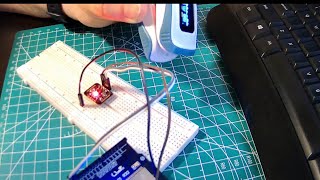 ESP32 Based PulseOximeter using MAX30102 [upl. by Ydnyl806]