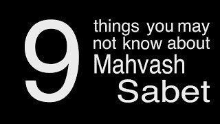 9 Things You May Not Know About Mahvash Sabet [upl. by Postman]