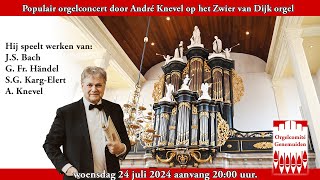 Andre Knevel improvisatie Rondo in G major op het Zwier van Dijk orgel in Genemuiden [upl. by Sion]