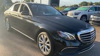 2019 MercedesBenz E300 Luxury Sedan Black [upl. by Adnak]