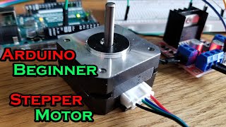 Arduino Beginners Getting Started With NEMA 17 Stepper Motor and The L298N Motor Driver Module [upl. by Enneirda]