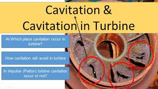 Cavitation and Cavitation in Turbine [upl. by Akialam732]