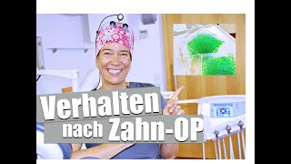 KEINE SCHWELLUNG nach ZahnOP  Zahnimplantat EXPERTENTIPPS [upl. by Anuahs]