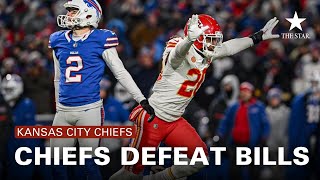 Kansas City Chiefs Defeat Buffalo Bills in AFC Divisional Playoff Game Photo Highlights [upl. by Nevai]