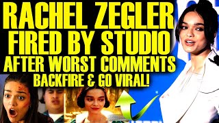 ITS OFFICIAL RACHEL ZEGLER FIRED BY STUDIO AFTER TERRIBLE COMMENTS GO VIRAL A TOTAL FAILURE [upl. by Anirehtak]