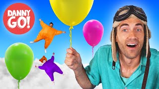 The Balloon Pop Dance Game 🎈💥  Brain Break  Danny Go Songs for Kids [upl. by Cioffred121]