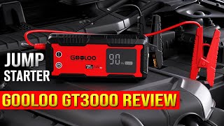 GT3000 Gooloo Jump Starter 3000A Peak 22800mAh Battery Booster amp Power Bank [upl. by Kevina]