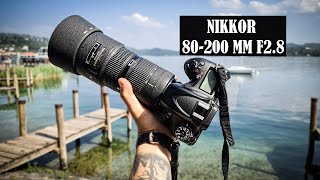 POV LAKE PHOTOGRAPHY  Nikkor 80200 mm F28 [upl. by Finley872]