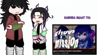 HASHIRA REACT TO GIYUS MISSION  lazy mistakes  credits puriri [upl. by Idahs]