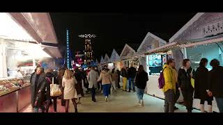 PARIS  Chrismas Market Marche Gourmand in Tuileries Garden 20 Nov 2023 FRANCE  Part 1 [upl. by Bahe]