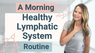 A Morning Routine for Face Swelling and Congestion and a Healthy Lymphatic System [upl. by Reace641]