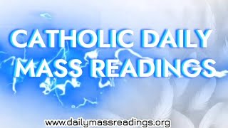 Catholic Mass Readings for today  July 28 2024 Seventeenth Sunday in Ordinary Time Year B [upl. by Isnam]