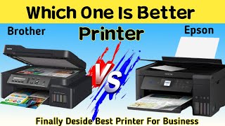 Which printer brand is Best ⚡Epson L4160 VS Brother DCP T820 DW Printer 2024 ⚡ Kaon Sa Printer Best [upl. by Aikem]