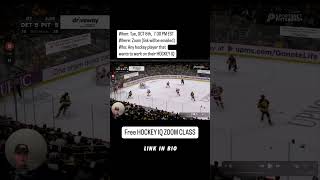 Join us httpsshorturlat33PfI hockeyiq hockey hockeytactics hockeyplayer [upl. by Leamsi842]