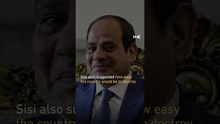 ElSisi sparks outrage online with comments during conference [upl. by Fanchette299]