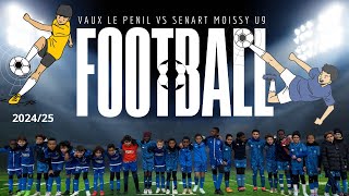 FOOT A 8 U9 VAUX LE PENIL VS SENART MOISSY MTPS3 [upl. by Yebot520]