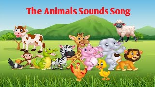 Animals sounds songAnimals friends sing along Fun animals sounds song for kids [upl. by Kaplan578]