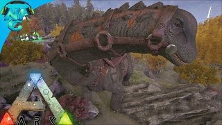 Taming a Titanosaur for our Nerd PaRAIDS ARK Survival Evolved  PvP Season E23 [upl. by Alrich]