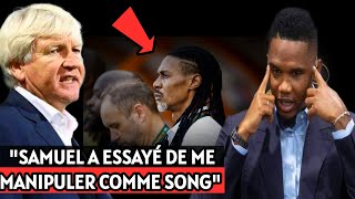 Marc Brys humilie violemment Samuel Etoo en sortant des propositions sombre quil a refusé [upl. by Navarro]