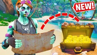 Can I Win with TREASURE MAP LOOT ONLY  Fortnite Challenge [upl. by Refinej]