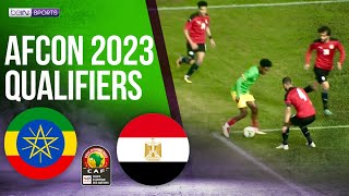 Ethiopia vs Egypt  AFCON 2023 QUALIFIERS HIGHLIGHTS  06092022  beIN SPORTS USA [upl. by Zelle193]