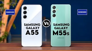 Samsung Galaxy A55 vs Samsung Galaxy M55s [upl. by Hirschfeld]