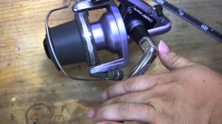 Shimano Super Aero 5000 Fishing Spinning reel シマノ スーパーエアロ スピニングリール [upl. by Loydie]