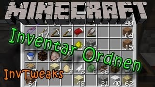 InventarKiste ordnen InvTweaks 132  Minecraft Mods amp Reviews GermanHD [upl. by Enneibaf]