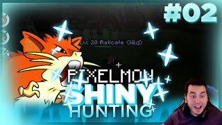 SHINY RATICATE Live Reaction Pixelmon Minecraft Shiny Pokemon 02 [upl. by Oflodur]