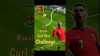 Efootball 2025  CRonaldo vs LMessi Curl ShotChallenge😯 efootball efootball2025 pes shorts [upl. by Ferdinana]