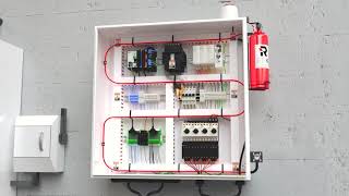 Electrical Panel Automatic Fire Suppression System System Showcase [upl. by Ynaitirb]